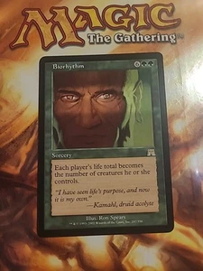 Biorhythm - MTG - Onslaught - Magic the Gathering - LP - Foto 1 di 1
