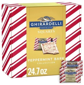 GHIRARDELLI Peppermint Bark and Dark Chocolate Peppermint Bark Assortment Ch... - Picture 1 of 5
