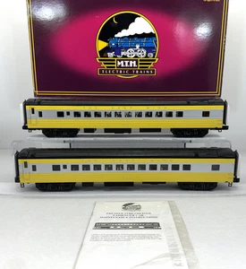 MTH Premier 20-5610C Pennsylvania East Wind 2 Car Coach Passenger Set New O PRR - Picture 1 of 23