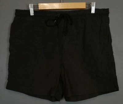 RARE VINTAGE MEN'S LOTTO SHORTS PANTALONES TENNIS ITALIANO BLACK SIZE XL - Image 1 of 4