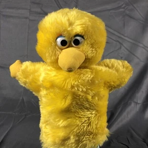Peluche de juguete vintage BIG BIRD marioneta de mano calle Sésamo aplausos Muppets - años 80 - Imagen 1 de 4