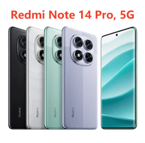 Xiaomi Redmi Note 14 Pro 5G SmartPhone HyperOS MediaTek 7300-Ultra IP68 512GB - Picture 1 of 15