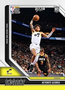 KEYONTE GEORGE RC - 2023-24 PANINI INSTANT NBA #351 UTAH JAZZ RAISING STAR - Bild 1 von 2