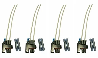 SET of 4-Muzzys PT2135 Fuel Injector Connector Wire Harness Repair Kit w/Splices - Image 1 of 3