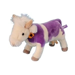 Milka Schokolade Kuh Kuscheltier Deko Plüschtier Stofftier lila weiß Schoko - Bild 1 von 3