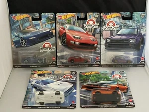 Hot Wheels Premium 2022 Car Culture P Case Ronin Run Set Of 5 Cars - Picture 1 of 8