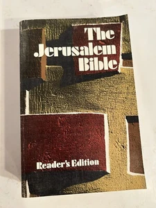 The Jerusalem Bible: Reader's Edition -- Old & New Testaments Paperback 1971 - Picture 1 of 2