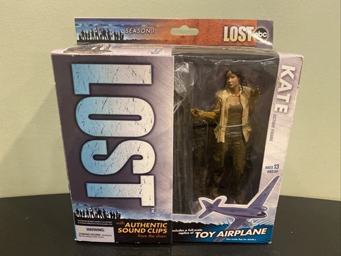 New Sealed McFarlane Toys 6" Lost Series 1 with Sound & Props - Kate Cover