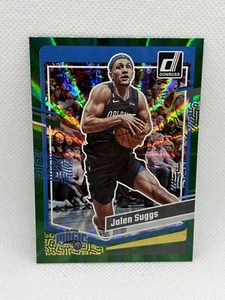 2023-24 Donruss Jalen Suggs #172 BASKETBALL Orlando Magic Green Laser Holo - Picture 1 of 2