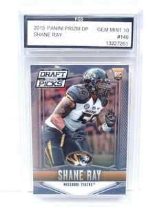 2015 Panini Prizm Coll. DP #140 Shane Ray Rookie Card FGS Gem Mint 10 - Picture 1 of 4