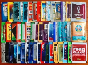 BUSTINE PACKETS TÜTEN PANINI WORLD CUP EURO CHAMPIONS COPA AMERICA AFRICA CUP - Foto 1 di 96