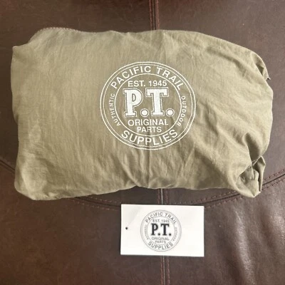 Chaqueta vintage Pacific Trail Pouch 'n Pac - Nunca usada - chaqueta unida a la bolsa Foto 1 de 4