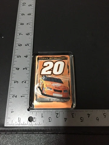 Waterfall Glass Collection Nascar #20 Tony Stewart Paperweight Cover