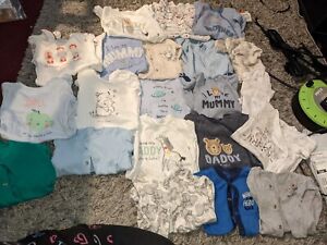 Massive Baby Boy Clothes Bundle newborn 82 items Brilliant condition 