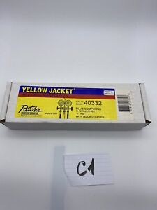 Yellow Jacket Test and Charging Manifold Blue Compound 40332 R12 R22 R502