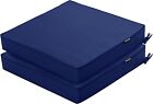 Outdoor Chair Cushions 19 x 19 Inch Waterproof Patio Chair Cushions with Tie 5