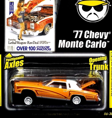 Revell 77 1977 Chevy Monte Carlo Lowrider Magazine Chevrolet Collectible Car Ora - Image 1 of 3