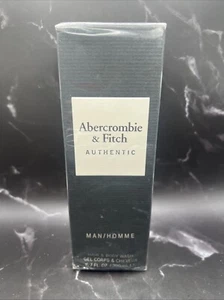 Abercrombie & Fitch Authentic Hair & Body Wash for Men 6,7oz Sealed Box RARE D2 - Bild 1 von 1