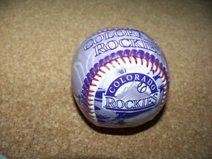 2008 Colorado Rockies ball baseball softstrike MLB - Picture 1 of 9