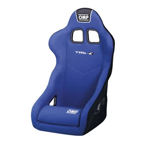 FIA OMP TRS-E BLUE RACE RALLY BUCKET SEAT Steel Frame Velour 2023 SALE - Imagen 1 de 2