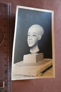 gran foto antigua busto princesa egipcia - ¿Nophretete? 1937 - Imagen 1 de 2