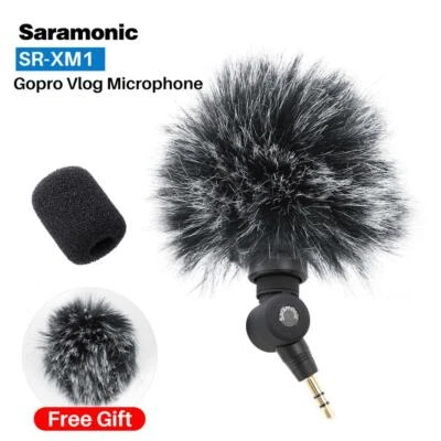 Saramonic SR-XM1 Wireless Record Vlog Microphone 3.5MM Jack Sony RX100 VII Osmo - Image 1 of 4