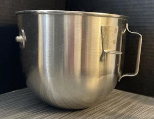 Original Vintage Stainless Kitchenaid Lift Mixing Bowl 5 Quarters - Picture 1 of 15