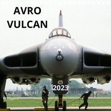AVRO VULCAN RAF BOMBER  2023 DESK Calendar 