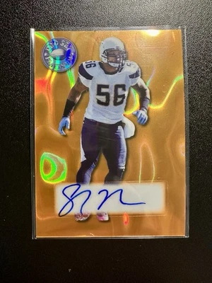 2025 Leaf Pro Set - Shawne Merriman Gold Lava 1/1 Auto🔥 #SP-SM1 - Image 1 of 2