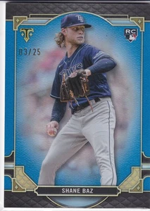 Shane Baz - /25 Sapphire - 2022 Topps Triple Threads - Bild 1 von 2