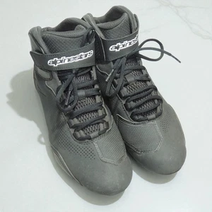 Alpinestars Sektor Vented Shoes Black | Mens Size 9 US / 42 EU | 2515618 - Picture 1 of 11