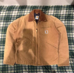 Carhartt Detroit Jacket J01 Made in USA Size S Vintage Japan - Picture 1 of 7