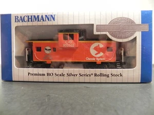 HO Bachmann Silver Series FREIGHT CAR CABOOSE CHESSIE 17726 - Picture 1 of 2