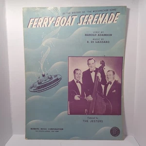 Ferry-boat Serenade Vintage Sheet Music The Jesters - Lazzaro/Adamson - Picture 1 of 1