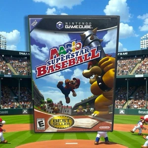 Mario Superstar Baseball (Nintendo GameCube) Videospiel Bestseller getestet - Bild 1 von 8