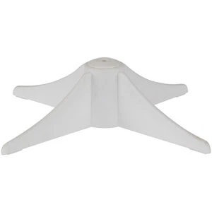 Soporte para árbol de Navidad de plástico blanco Northlight para árboles artificiales de 2' - 2,5' - Imagen 1 de 5