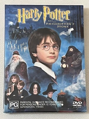 HARRY POTTER AND THE PHILOSOPHER'S STONE - 2 DISC DVD SET - NEW & SEALED - image 1 of 3