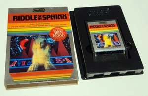 Riddle of the Sphinx (Atari 2600, 1982) Cartridge & Box schöner Zustand - Bild 1 von 2