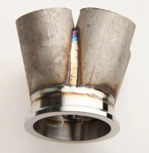 Vibrant Stainless Steel 4-1 Turbo Manifold Merge Collector 3" V-band Flange - Foto 1 di 3