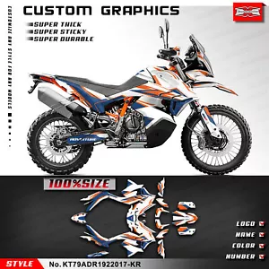 Kungfu Graphics Sticker Decal Kit for 790 890 Adventure R 2019 2020 2021 2022 - Foto 1 di 7