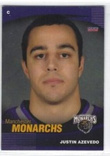 2008-09 Manchester Monarchs (AHL) Justin Azevedo
