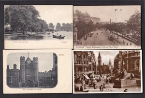 London collection lot x12 mostly pre1940 PPCs ref03 - Picture 1 of 4