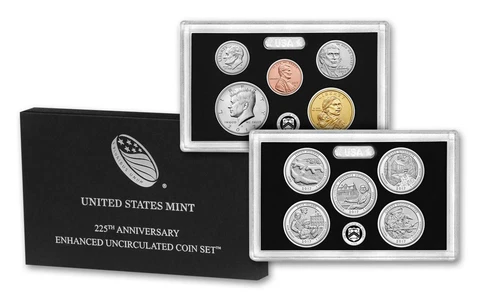 2017-S 225TH ANNIVERSARY ENHANCED UNCIRCULATED SET ✪ 10 COIN ✪ US MINT ◢TRUSTED◣ Cover