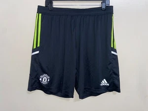 Adidas Manchester United MU 22/23 Third Kit Shorts Soccer Mens L HE6684 NEW - Picture 1 of 12