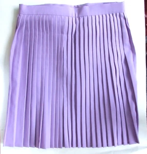 Ladies/Girls size 10 28in waist school gym/netball/tennis skirt pleated Mauve - Picture 1 of 2