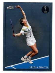 2021 Topps Chrome - Helena Sukova Single Tennis Card #65