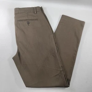 Banana Republic Traveler Chino schmale Passform braun khaki Hose Herren Größe 30 x 30 - Bild 1 von 7