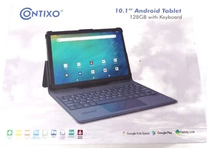 Contixo 10.1 Android Tablet 128 GB with Keyboard New - Picture 1 of 6