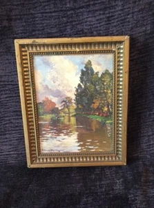 Peintre Provençal Etienne Philippe Martin (1856-1945) huile sur bois fin XIXe - Imagen 1 de 10