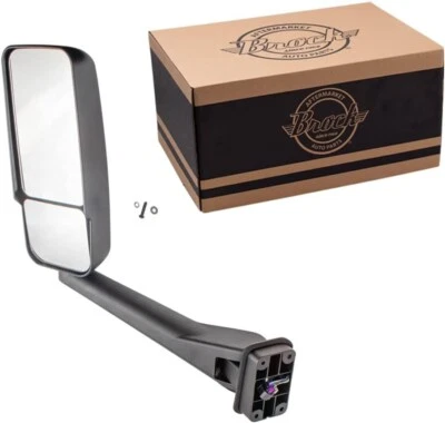 LH Mirror w/heat Fits Chevrolet C6500 Kodiak 2003 2004 2005 2006 2007 2008 2009 - Image 1 of 4